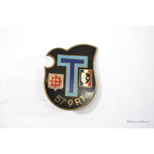 Insigne 57e Rgt de Transmissions, 57 RT DRAGO G2544 dos guilloch plat dor