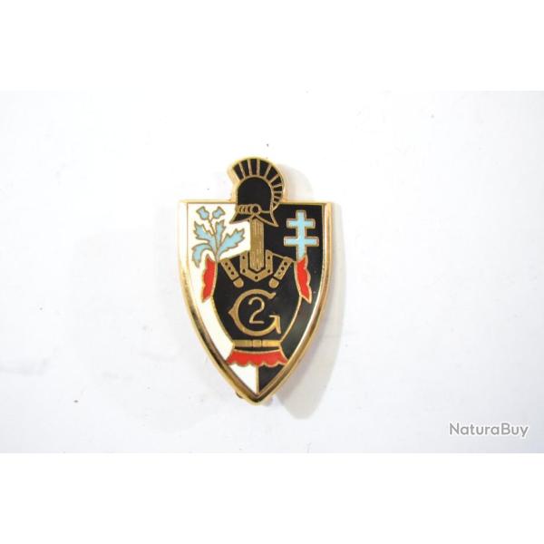 Insigne 2e R�giment du G�nie 2 RG Delsart H330