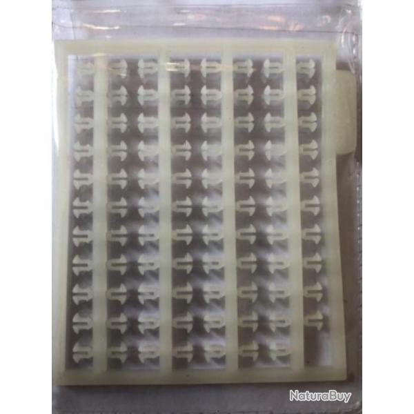 1 sachet de 88  stop bouillettes type u blanc pche carpe