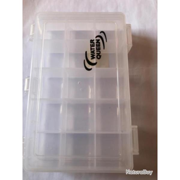 Bo�te 15 cases  p�che carnassier water queen