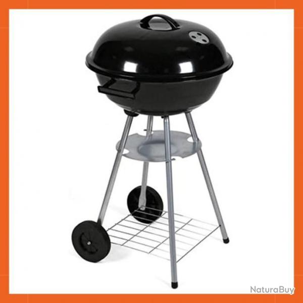 Barbecue � charbon de bois - Boule � 44,5 cm - Noir - Livraison gratuite et rapide