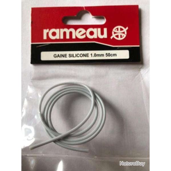 1 sachet gaine silicone 1 mm 50 cm rameau p�che coup