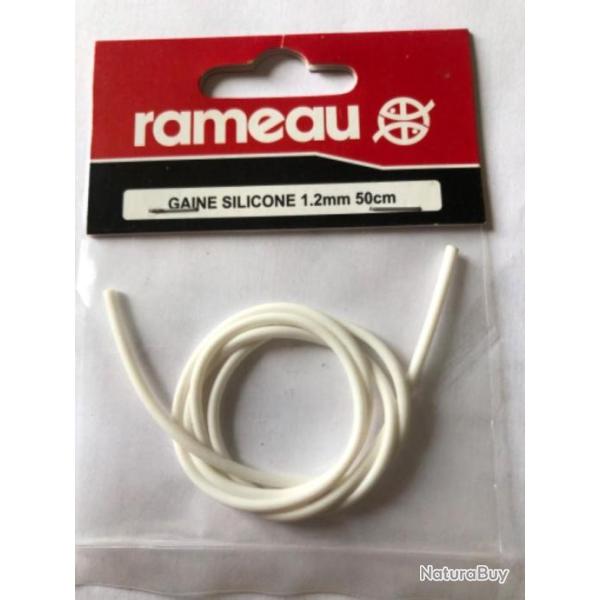 1 sachet gaine silicone 1,2 mm 50 cm rameau p�che coup