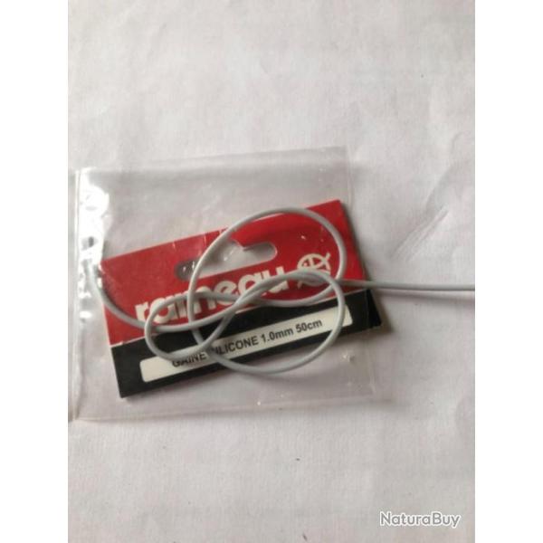 1 sachet gaine silicone 1 mm 40 cm rameau p�che coup occasion