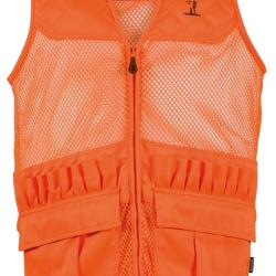 Gilet filet orange fluo Savane PERCUSSION-3XL