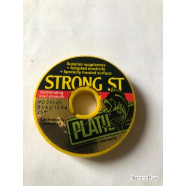 Nylon 25 m diam 28   5 kg strong st platil pche carnassier