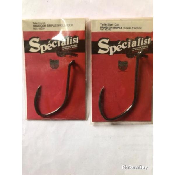 2 hame�on 8/0 et 10/0 pezon et Michel p�che silure