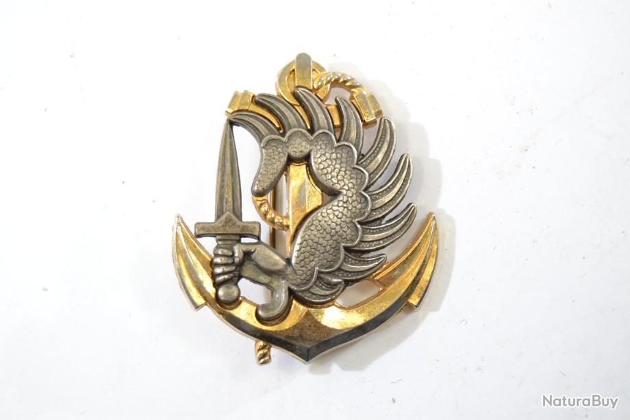 INSIGNE DE BERET Commandos Marine French Sf Special Forces Badge EUR 15,00 - FR