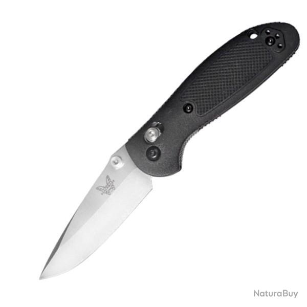 Couteau pliant Benchmade Mini Griptilian noir 556