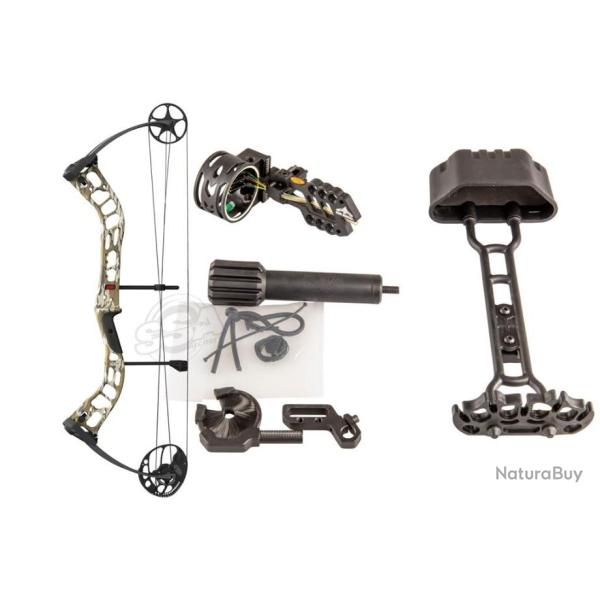 KIT COMPOUND PSE DROITIER STINGER ATK 40-50# MOSSY OAK BOTTOMLANDS