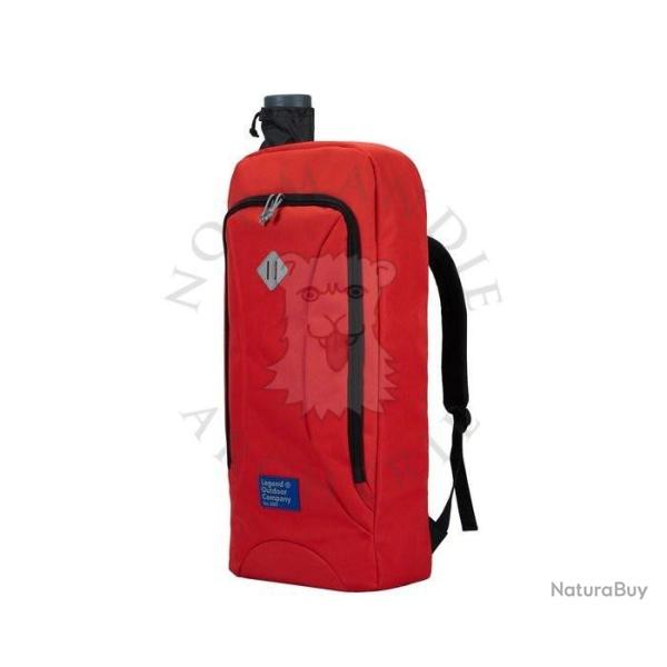 LEGEND - Sac � Dos ARTEMIS NOIR ET ROUGE