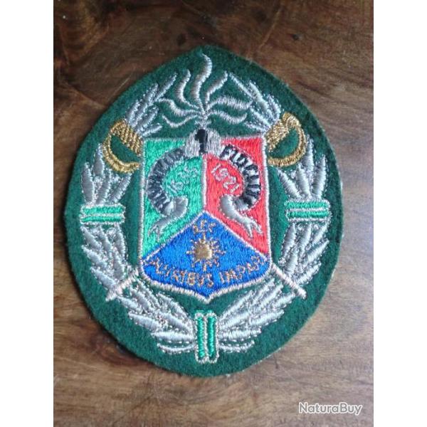 ecusson brod� 1� regiment  etranger  de cavalerie