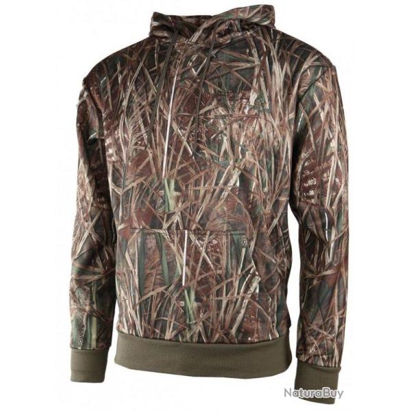 Sweat polaire enfant camo roseaux TREELAND