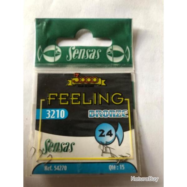 15 hame�on 3210  n 24 bronz�  ref 54270 non mont� palette p�che Sensas