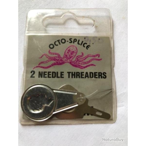 1 sachet de 2 aiguilles octo splice  p�che carpe