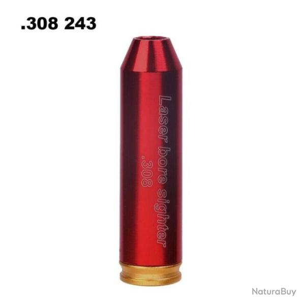 DESTOCKAGE Collimateur Balle Laser BORE SIGHTER Calibre 308 et 243 R�glage Lunette Viseur
