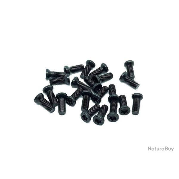 Lot de 4 vis pour rail/embase Tikka T1X, T3/T3X et Sako TRG 22/42