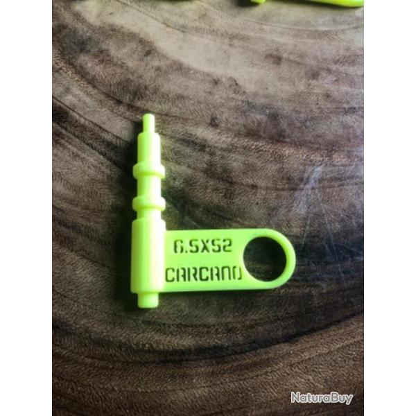 T�moin de s�curit�, t�moin de chambre vide 6.5 x52, 6.5 Carcano, 1891, moschetto 1938 ts italien