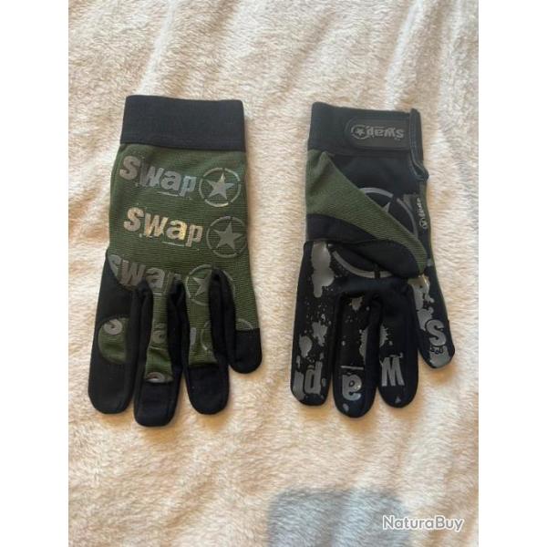 paire gant swap special paintball taille l norme ce �quipement protection