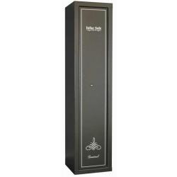 Coffre fort Sentinel 6 armes avec lunette + 1 sur la porte + coffre int&eacute;rieur