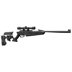 Pack Carabine &agrave; air break barrel QUANTICO Black + lunette 4x32