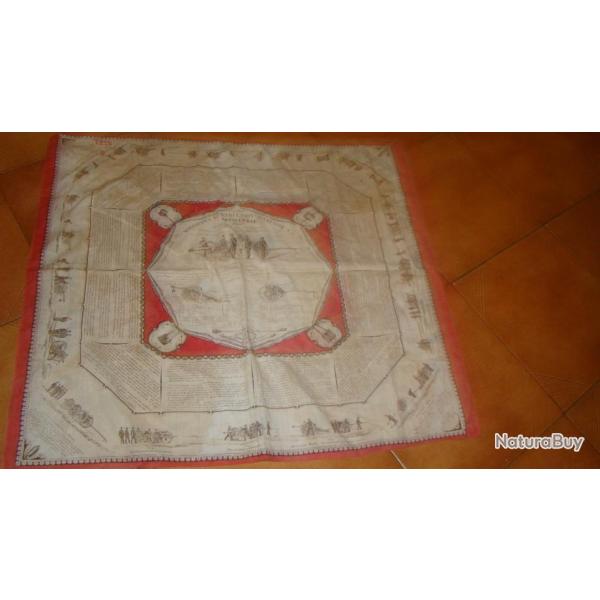 MOUCHOIR D INSTRUCTION MILITAIRE 14/18 ARTILLERIE