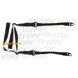 Sangle 2 points Bungee noire - ASG