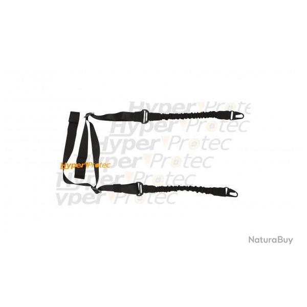 Sangle 2 points Bungee noire - ASG
