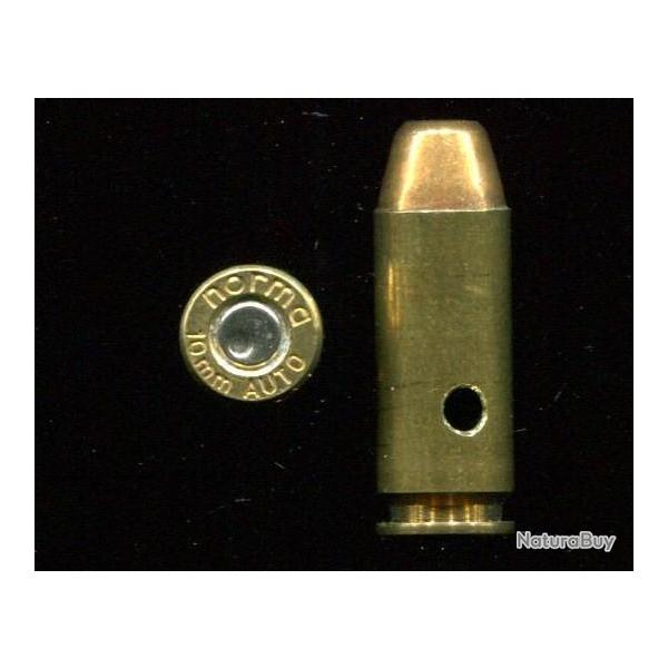 10 mm AUTO - balle cuivre m�plate - norma