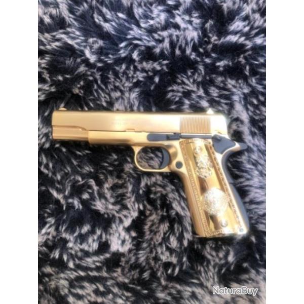 1911 plaqu� OR 24 carats �dition limit�e