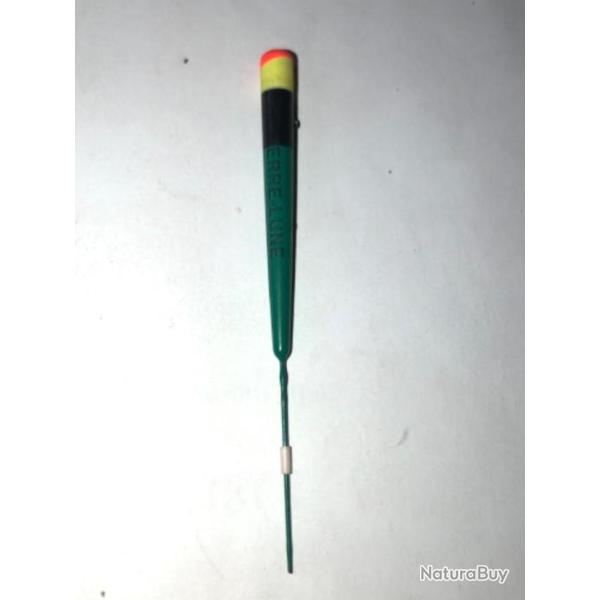 1 flotteur type Versailles 6,5 cm ol 0  environ 0.13 gr . terre lune . bout rouge. peche occasion