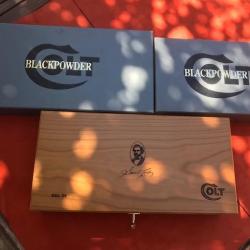 Colt Signature serie 3eme generation 1860 Army + coffret accessoires cal44 + coffret merisier massif