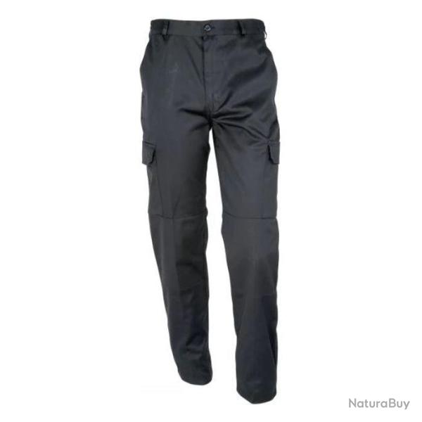 Pantalon basic Idaho Polycoton Noir