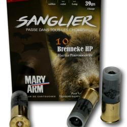 BRENNEKE SANGLIER HP - CAL 12/70 - PLOMB - BTE DE 10