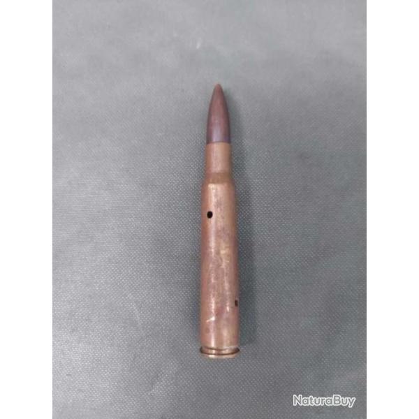 Une cartouche cal 308w, manipulation