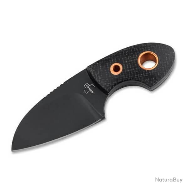 Couteau fixe outdoor Boker Plus Gnome All Black Copper