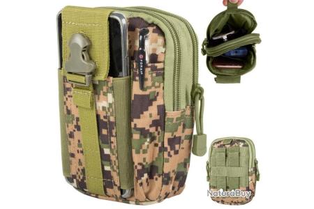 Pochette De Téléphone Tactique Molle, Étui De Téléphone De L'armée