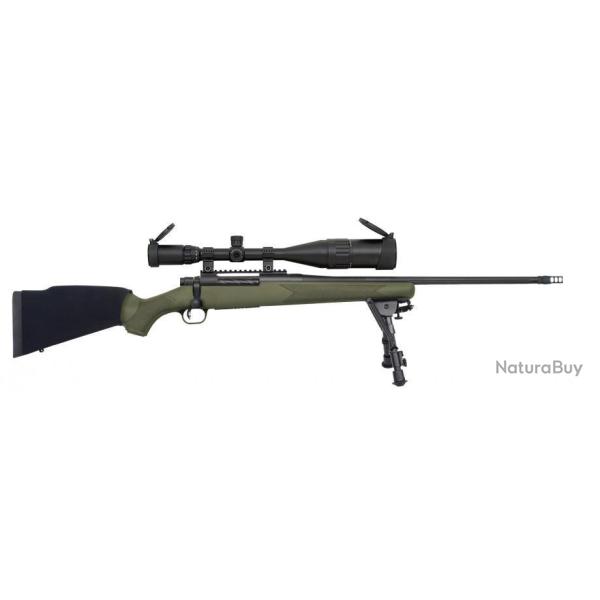 Carabine Mossberg Patriot Night Train 2 cal. 308 Win + Lunette 6-24x50 + Bi-pied