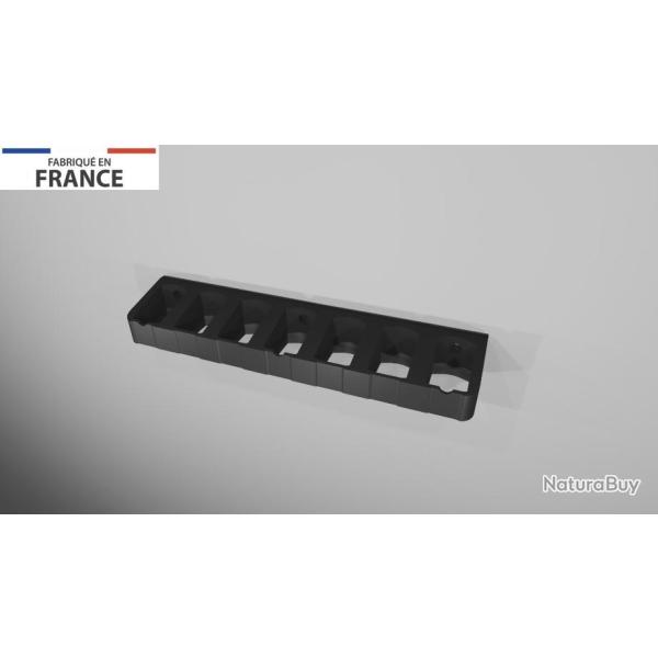 Support chargeur mural pour 7 chargeurs 9*19