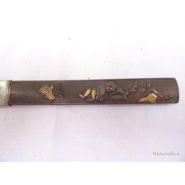 J8)  lot kozuka  , beau couteau  japonais