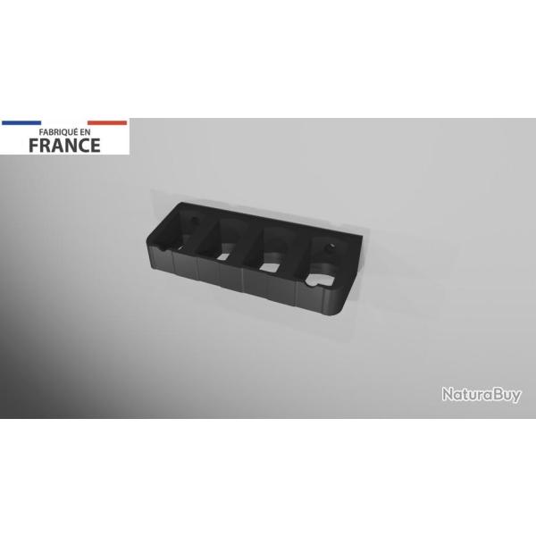 Support chargeur mural pour 4 chargeurs 9*19