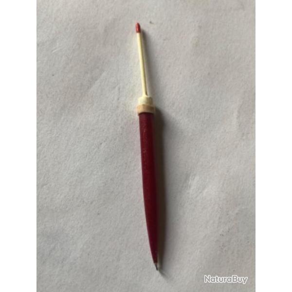 1 flotteur plastique bordeaux  6 cm  peche ancien collection occasion