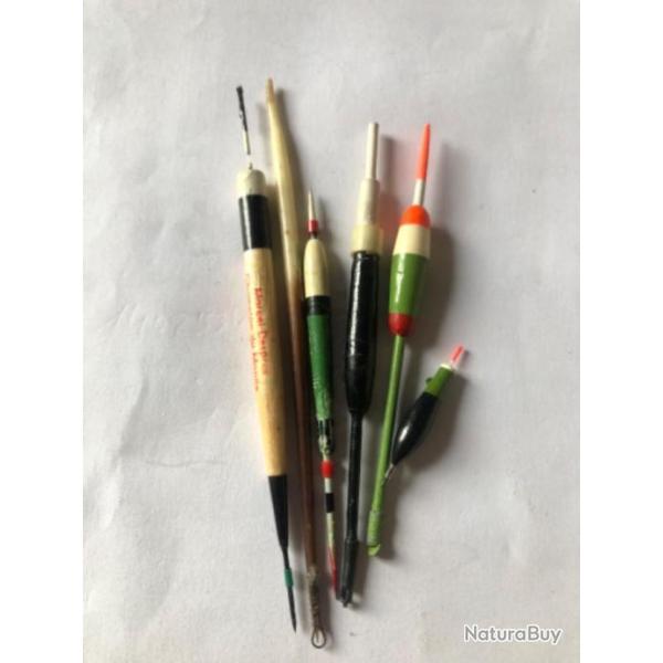 6 flotteur 2 �  10 cm  peche ancien collection occasion