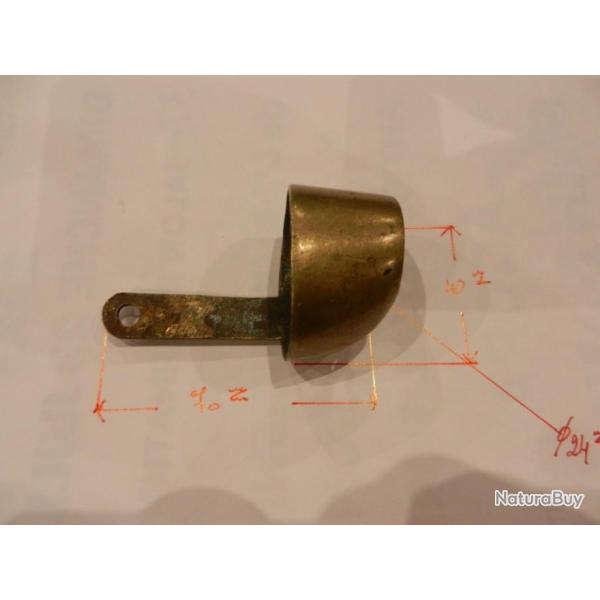 embouchoir laiton pour pistolet ancien