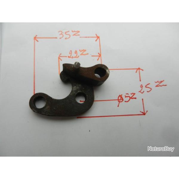 pi�ce d�tach�e bride de noix pour fusil ancien a percussion et silex