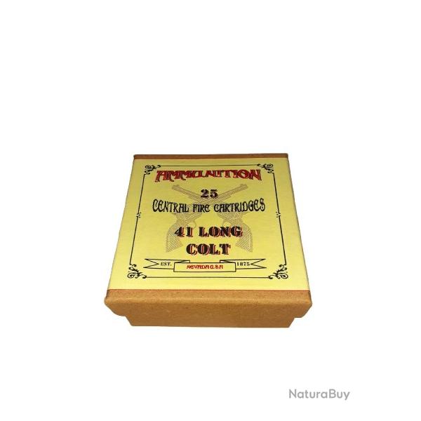 41 LC ou Long Colt: Reproduction boite cartouches (Vide) AM 10756426