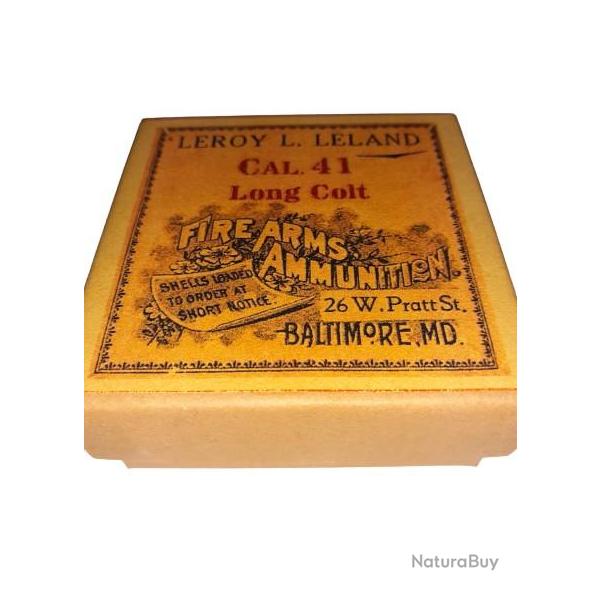 41 Long Colt ou 41 LC: Reproduction boite cartouches (vide) LL 10756433