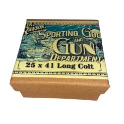 41 Long Colt ou 41 LC: Reproduction boite cartouches (vide) WR 10756445