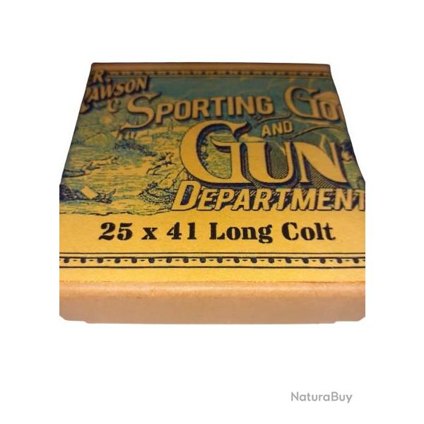 41 Long Colt ou 41 LC: Reproduction boite cartouches (vide) WR 10756445