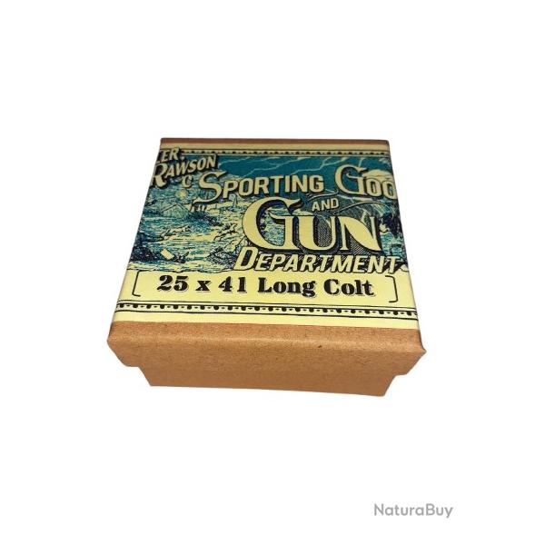 41 Long Colt ou 41 LC: Reproduction boite cartouches (vide) WR 10756445